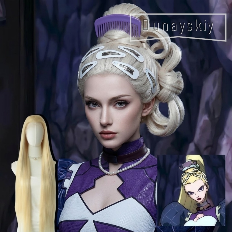 Hair Clips - White Large BB Hair Clips Cosplay
