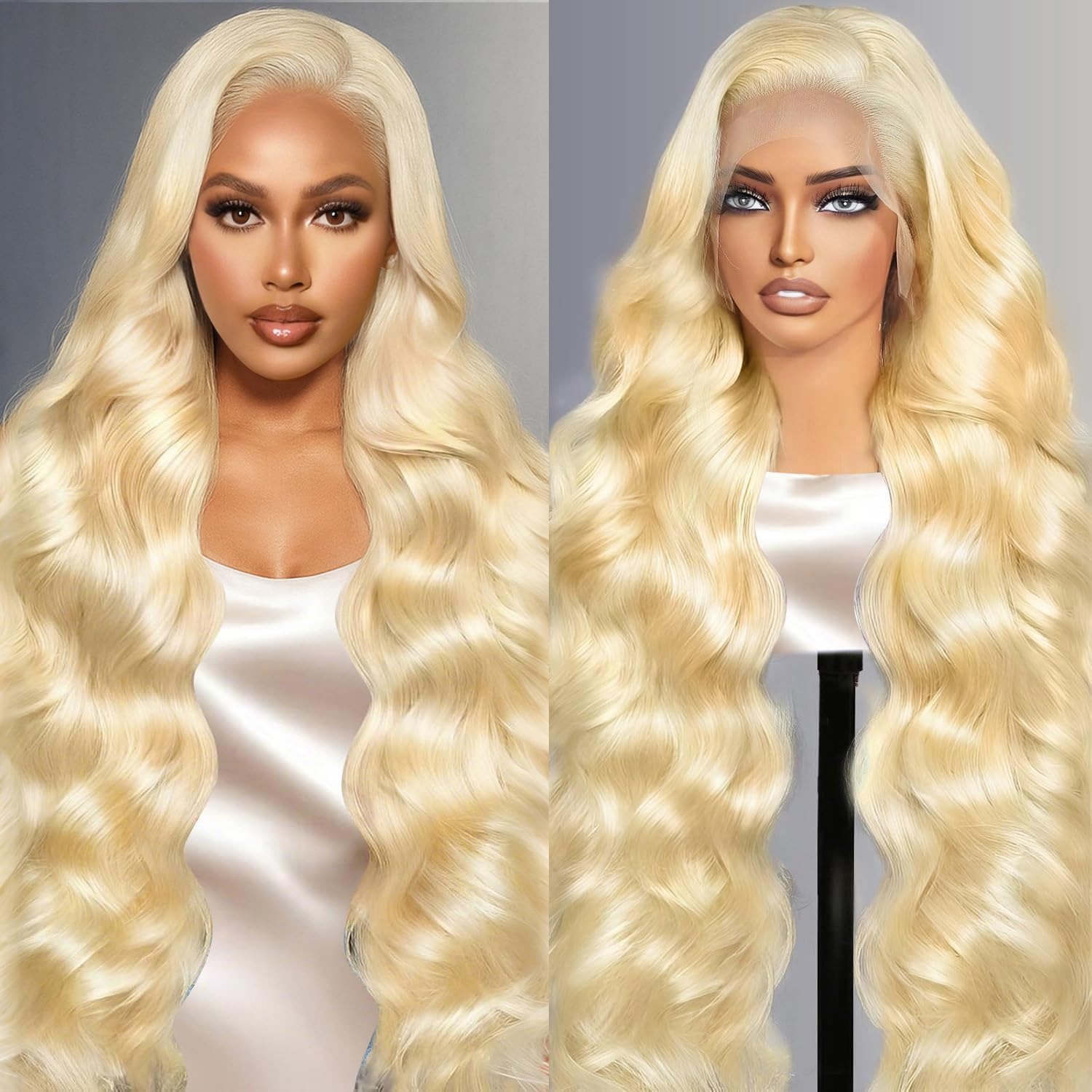 613 Blonde Body Wave Lace Front Wig - 13x4 Lace Front Wig Human Hair