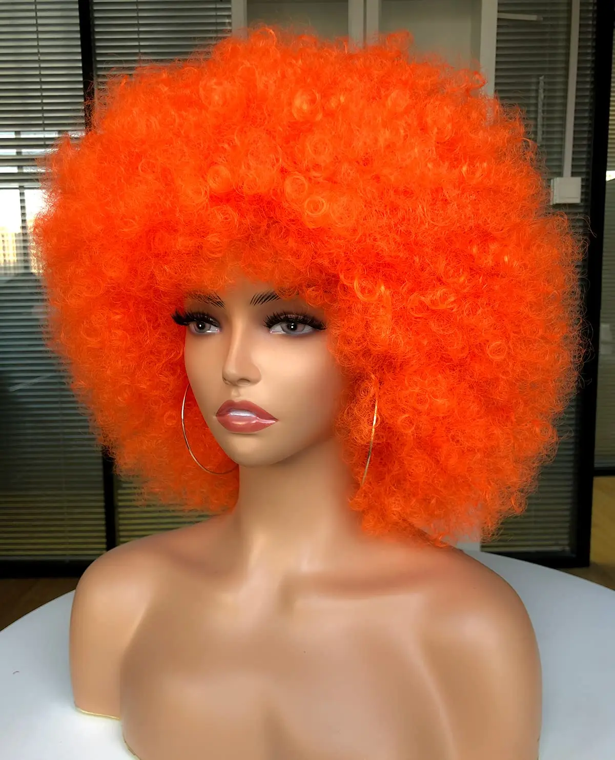 Afro Wig Kinky Curly Synthetic - Synthetic Braided Wigs For Black Women 评论和价格
