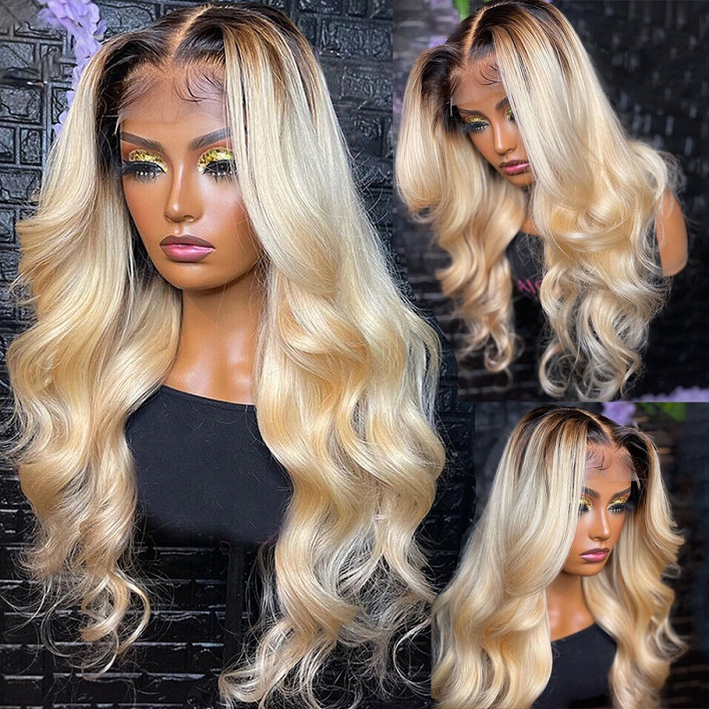 1B 613 Body Wave Human Hair Wi - 613 Blonde Body Wave Lace Front Wig 评论和价格