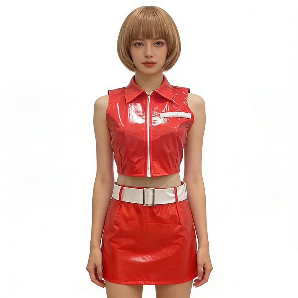 Anime VOCALOID3 Meiko Cosplay  - Synthetic Wigs 评论和价格