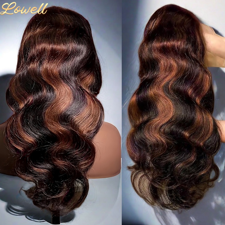 Highlight Body Wave 13x6 HD Om - Lace Front Wigs 评论和价格