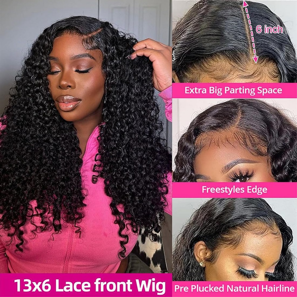 200 Density 13x4 13x6 HD Trans - Human Hair Wigs 评论和价格