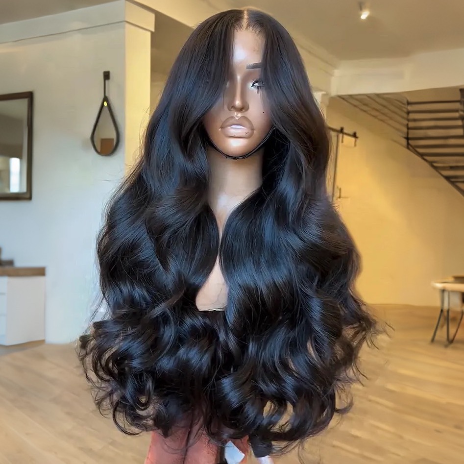 250 Density 30 40 Inch Loose W - Synthetic Wigs 评论和价格