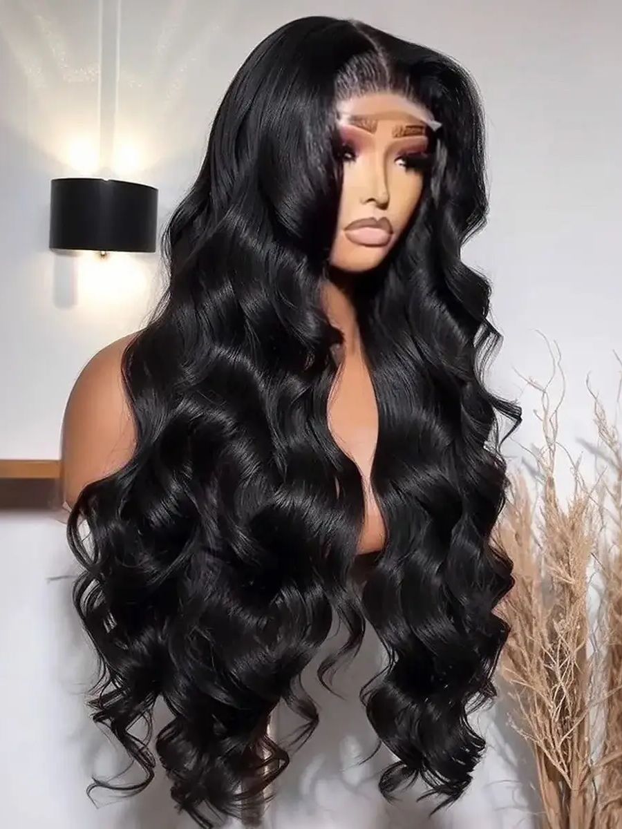 250 Density 30 40 Inch Loose W - Synthetic Wigs 评论和价格