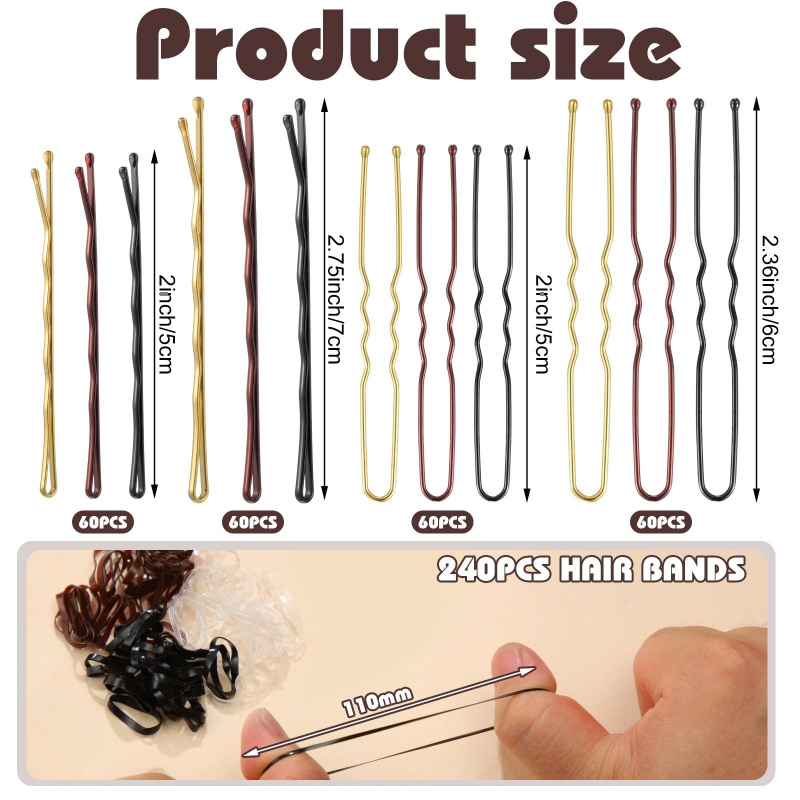 480Pcs Per Box Hair Styling Ac - Hair Bundles 评论和价格
