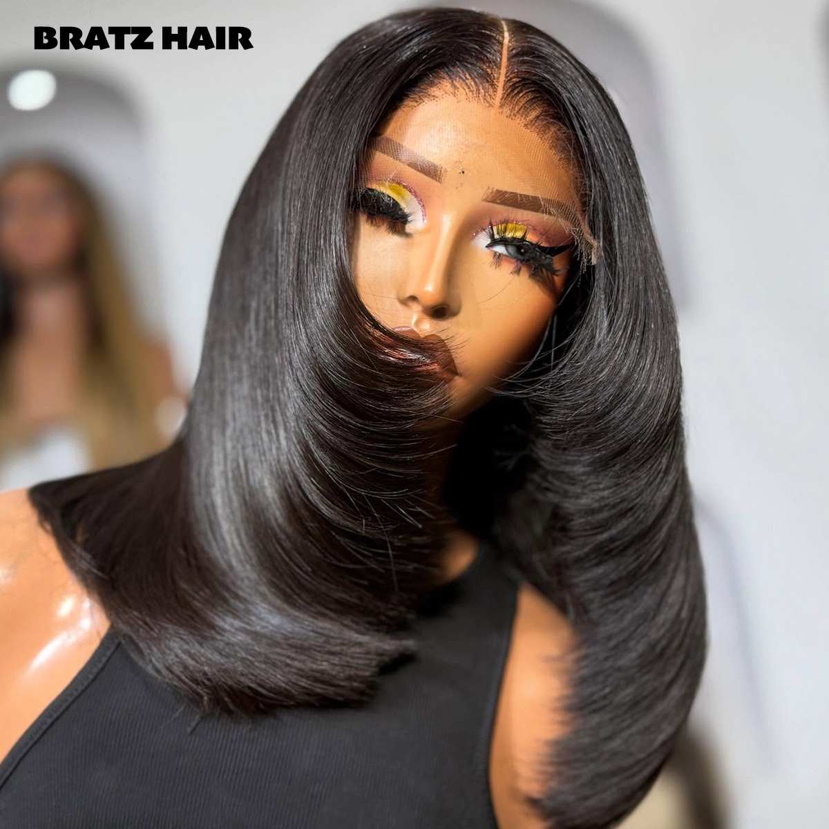 Super Double Drawn Layered Cut - Glueless Wear And Go Human Hair Wig 评论和价格