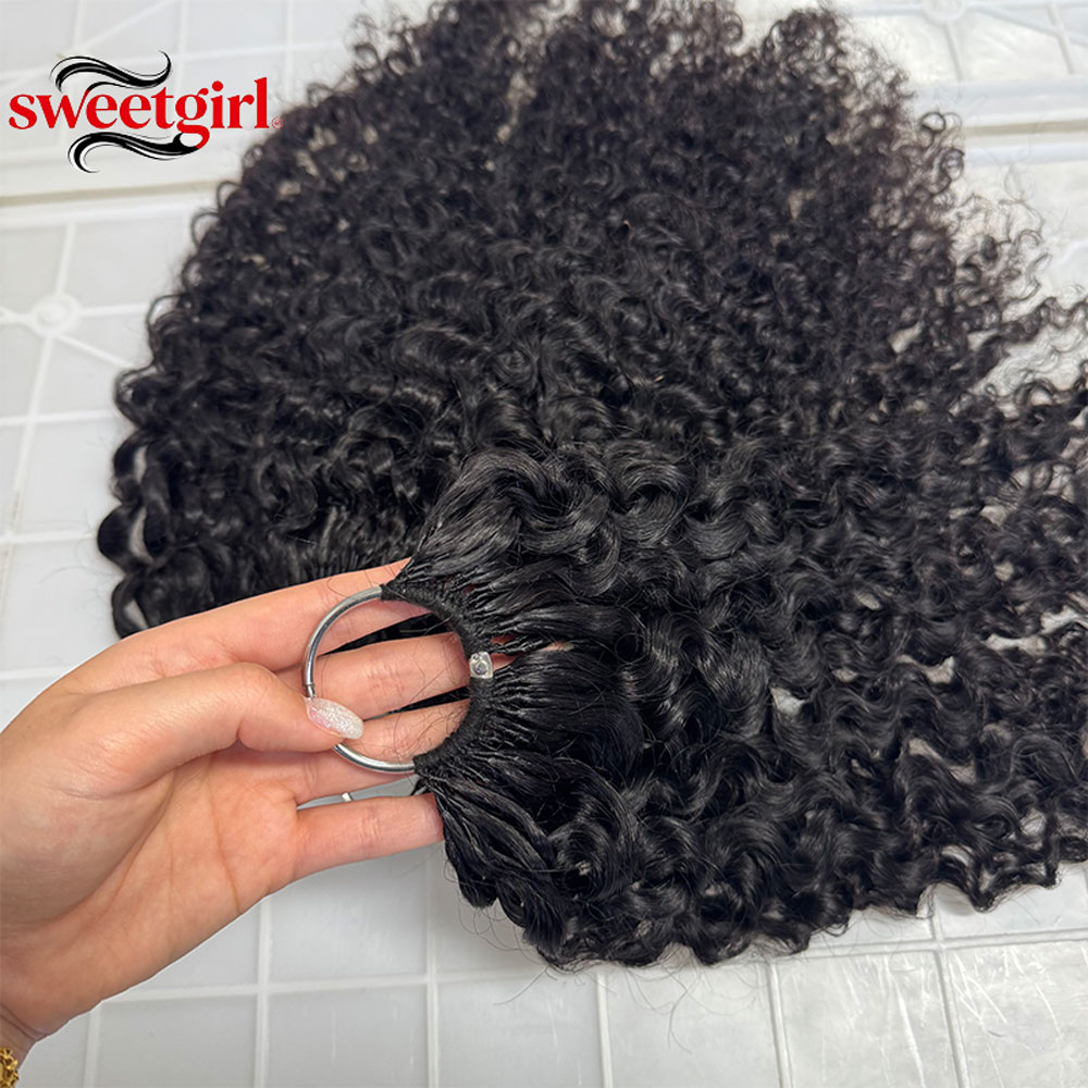 Pixie Curly Natural Black 100% - Water Wave Bulk Human Hair For Braiding 评论和价格