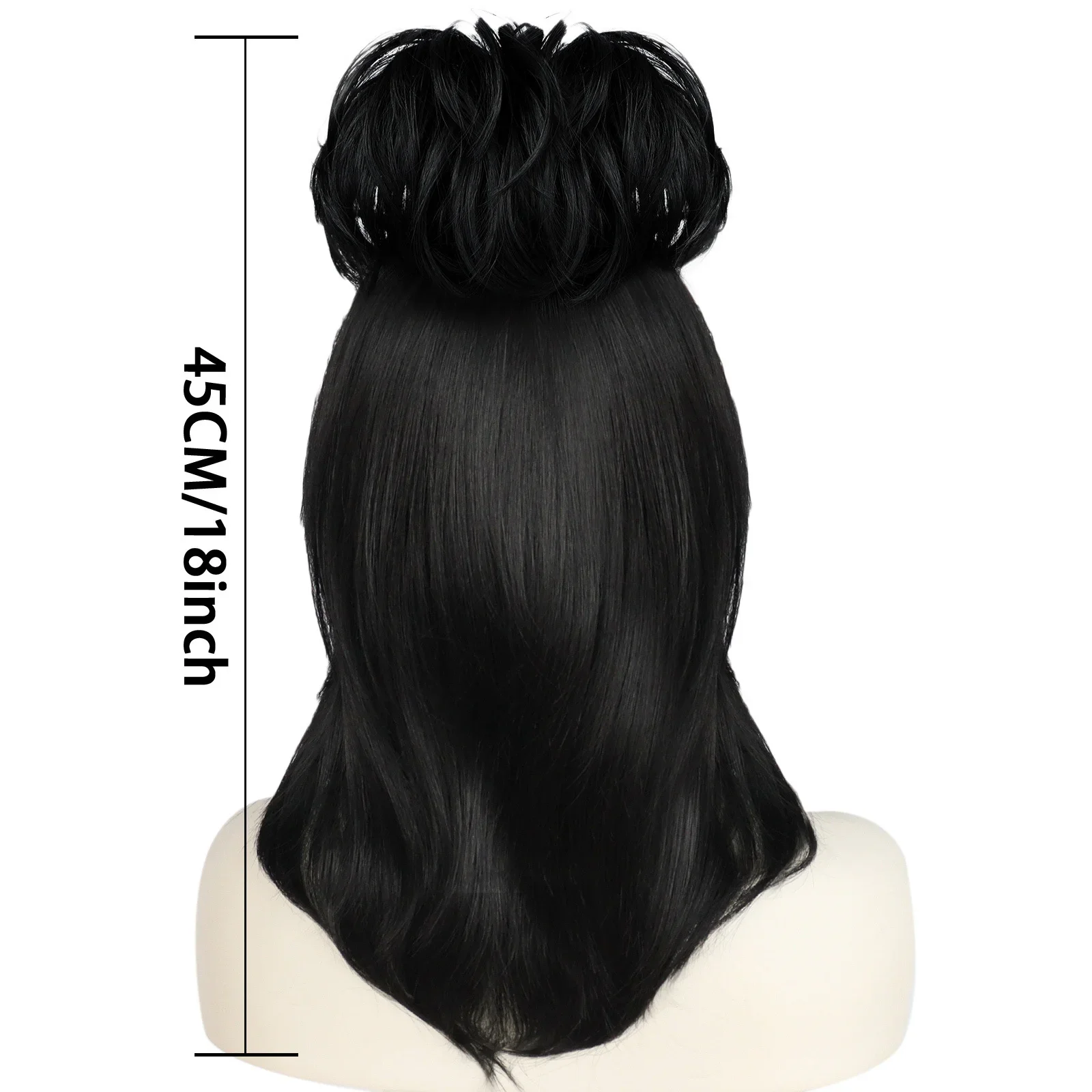 Lydia Deetz Cosplay Wig Bride  - Synthetic Braided Wigs For Black Women 评论和价格