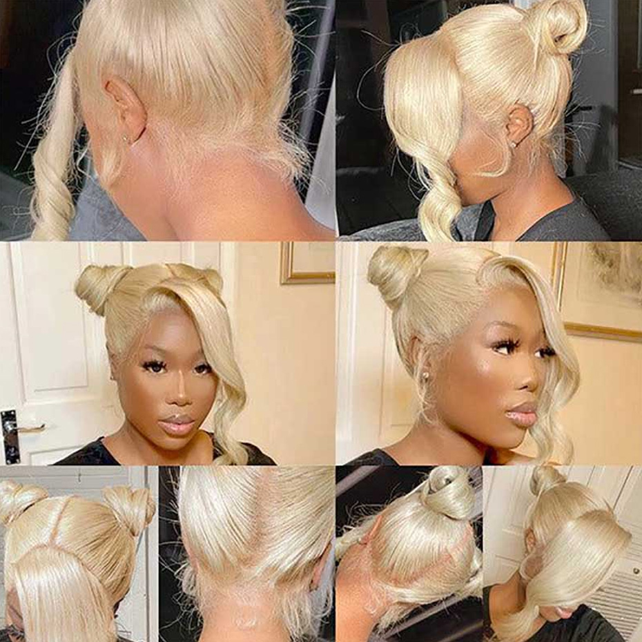 613 Blonde 360 Lace Body Wave  - 613 Blonde Body Wave Lace Front Wig 评论和价格