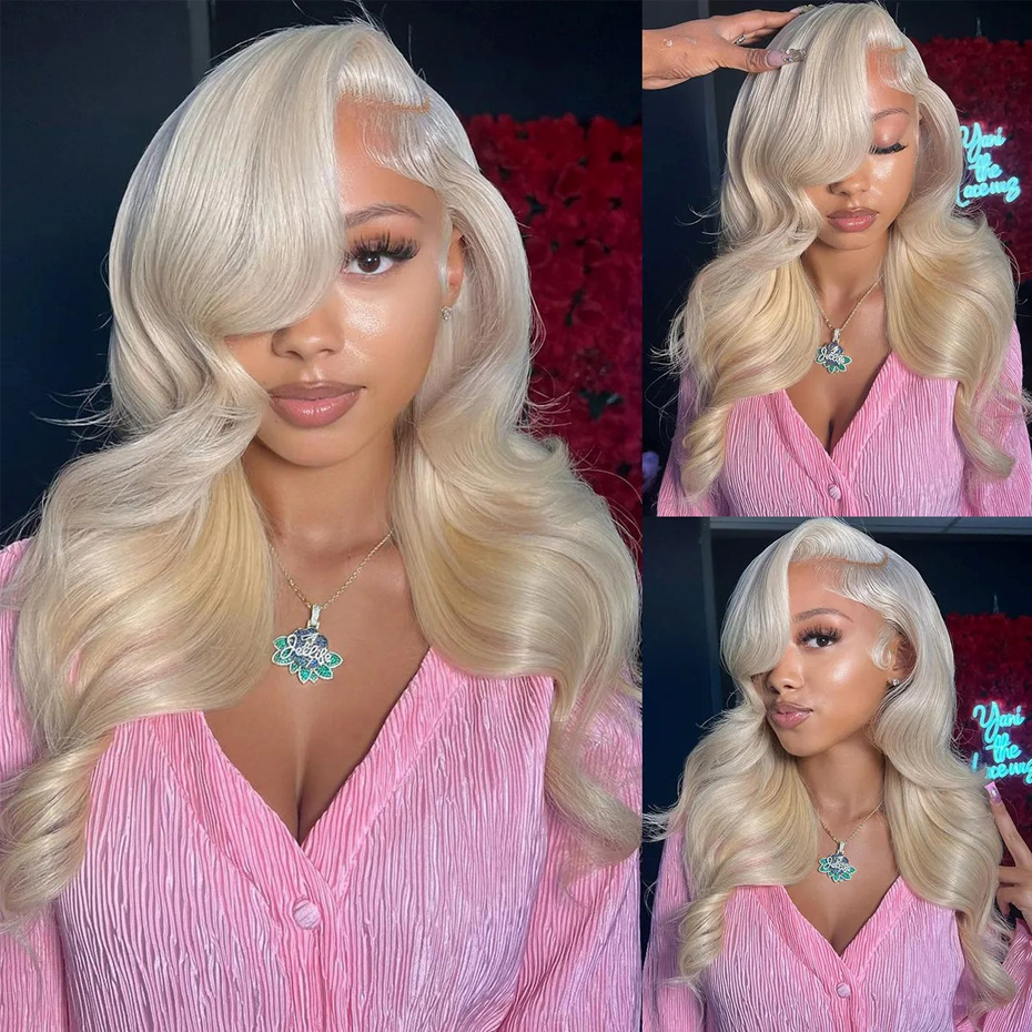 613 Blonde 360 Lace Body Wave  - 613 Blonde Body Wave Lace Front Wig 评论和价格