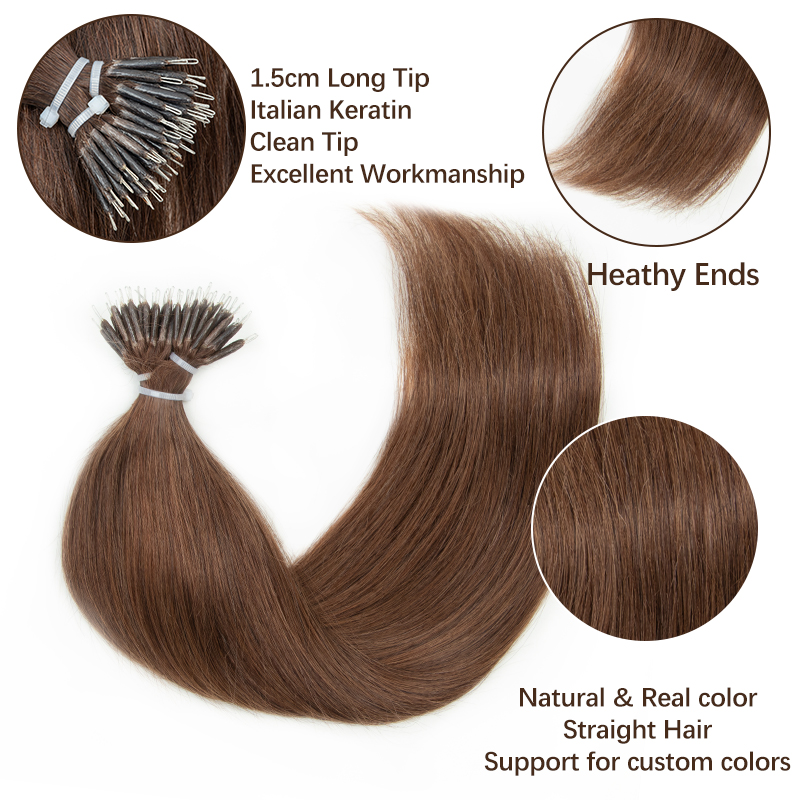 BOYMIA Nano Hair Extensions Hu - Invisible Tape In Extensions Real Hair 评论和价格