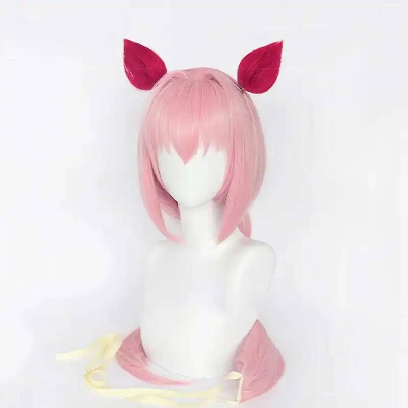 Uma Musume Haru Urara Cosplay  - Synthetic Wigs 评论和价格