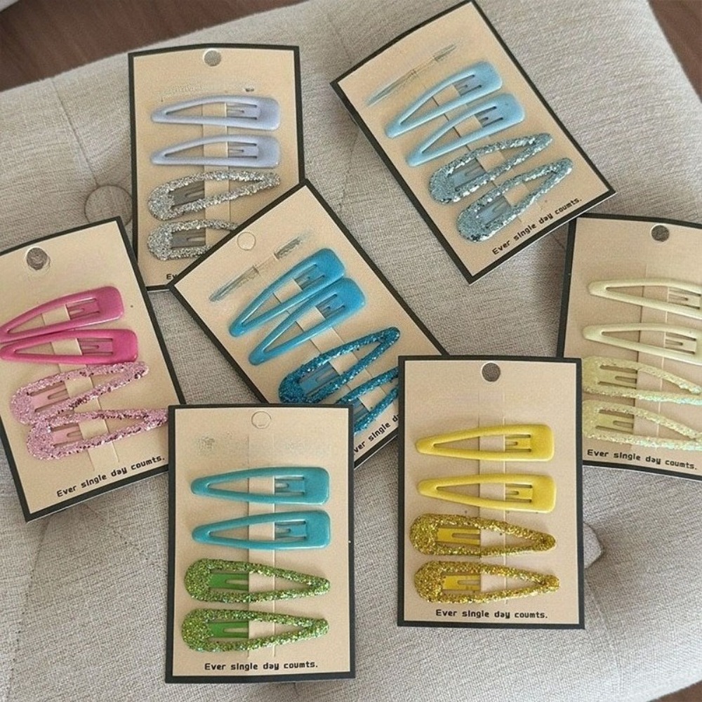 Korean Style Water Drop Barret - Hair Clips 评论和价格