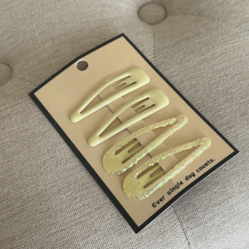 Korean Style Water Drop Barret - Hair Clips 评论和价格