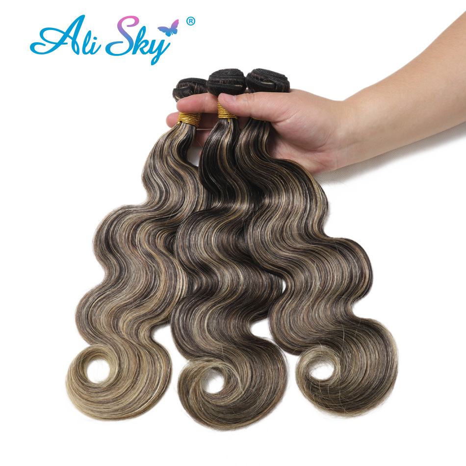 Mixed Color 1b 27 Body Wave Ha - Hair Bundles 评论和价格